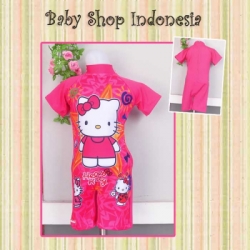 W030 Swimsuit Diving Hello Kitty Magenta 85 copy  large